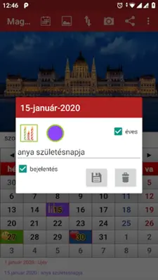 Hungary Calendar android App screenshot 3